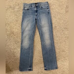 MOTHER Women's Straight Leg Jeans - Blue
